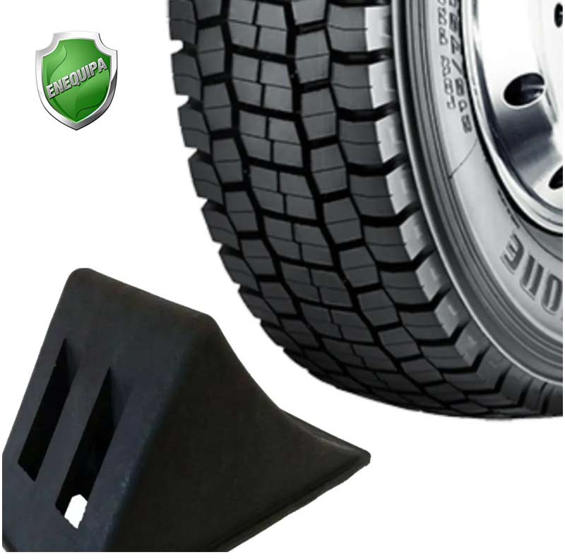 CALÇO DE BORRACHA PARA CAMINHÃO